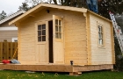 CASETTA IN LEGNO  312x312x245h