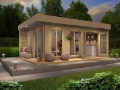 CASETTA IN LEGNO  590x400x251h