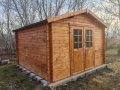 CASETTA DI LEGNO 350x350x245h cm 28 mm