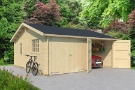 GARAGE DOPPIO IN LEGNO 595×595 cm