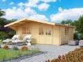 CASETTA DI LEGNO 530x410x268h cm spessore 44 mm