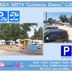 Area Sosta Colonia Elena Circeo