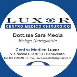 Sara Meola, Nutrizionista