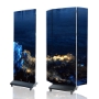 Totem digital tri-fold Poster led Roma Milano vendita noleggio