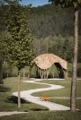 CanyaLab architettura ecologica cupola impermeabile in bambú di 60mq