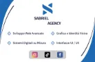 Biglietto da visita - Sabriel Agency - Fronte