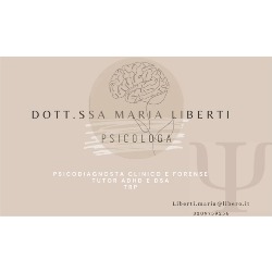 Dott.ssa Maria Liberti -Psicologa