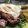 Tagliata con rucola e scamorza
