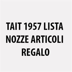 Tait 1957 Lista Nozze Articoli Regalo