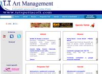 Sito di T.& T. art Management Di Gualtiero Tonelli