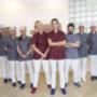 Personale di assistenza con igienista e le due dottoresse
