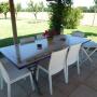 Mela: pergola privata con bbq