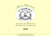 Sito di Ristorante Ai Spaghettari