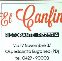 Ristorante Pizzeria El Canfin