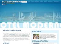 Sito di Ristorante Moderno Al Mare