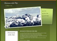 Sito di Ristorante delle Alpi