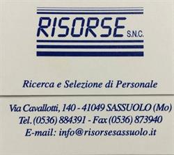 Risorse SNC