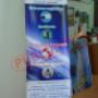 Espositore con stendardo personalizzato