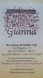Antica Trattoria Gianna
