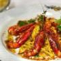 Tagliatelle con Gamberi