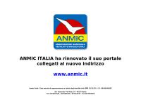 Sito di ANMIC