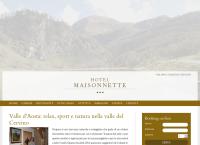 Sito di Albergo Maisonnette