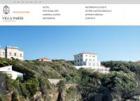 Sito di Albergo Villa Parisi