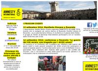 Sito di Amnesty International Gruppo Italia 150