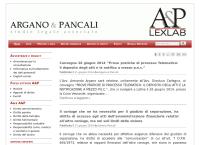 Argano & Pancali Studio Legale Associato