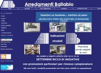 Sito di Arredamenti Ballabio SRL