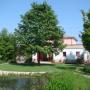 Giardino con laghetto