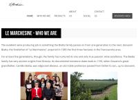 Sito di Azienda Agricola Le Marchesine