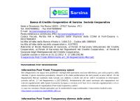 Banca di Credito Cooperativo di Sarsina Soc. Coop. a r.l.