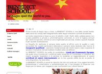 Sito di Benedict School Srl