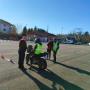 lezione guida moto circuito busto a