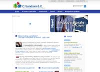 Sito di \"C. Sandroni & C. S.R.L.\"