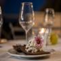 Bicchiere, Piatto, Ristorante, Terrazza, Fiore, Todi, Consolazione