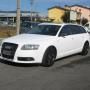 Audi A6 pellicolata Bianca Opaca