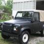 Land Rover Defender pellicolata Nera Opaca