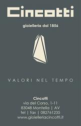 Cincotti Gioielleria dal 1856