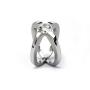 Anello solitario Eros comin