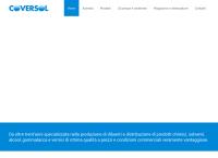 Sito di Coversol Prodotti Chimici
