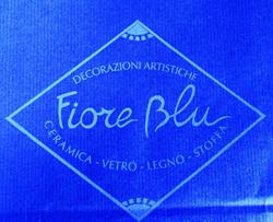 Decorazioni Artistiche Fiore Blu Di Pizza Benedetta