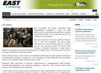 Sito di East Consulting SRL