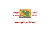 Edizioni Cronopio (Srl)