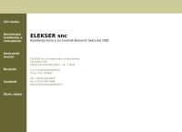 Sito di Elekser S.n.c.