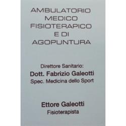 Dr. Fabrizio Galeotti Ambulatorio Medico Fisioterapico e di Agopuntura