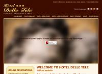 Sito di Hotel Delle Tele