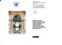 Sito di Hotel Europa