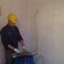 Riempimento parete con isolante ISOFOR